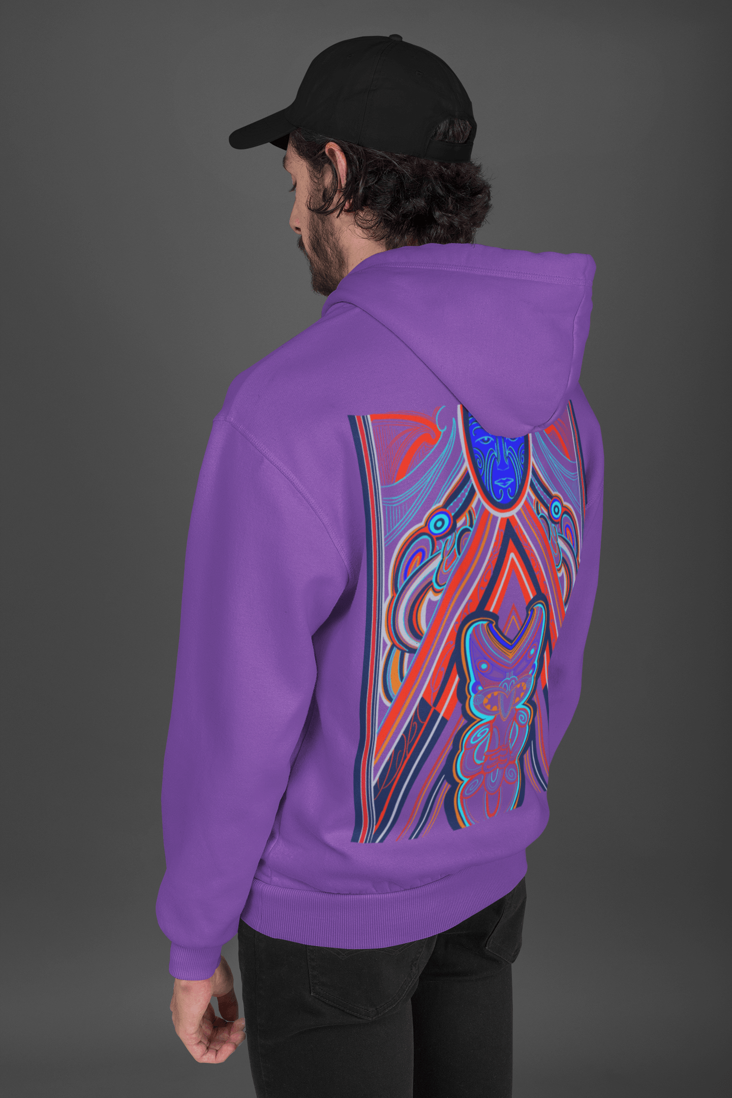 Rūaumoko - Hoodie - River Jayden Art